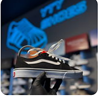 VANS GARSON BLACK WHİTE