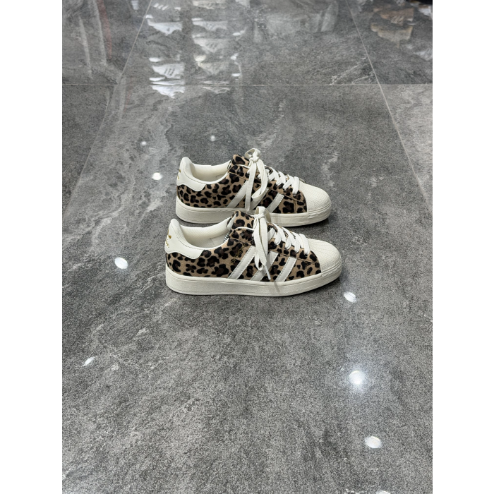 GRS ADİDAS SÜPERSTAR KETEN LEOPAR